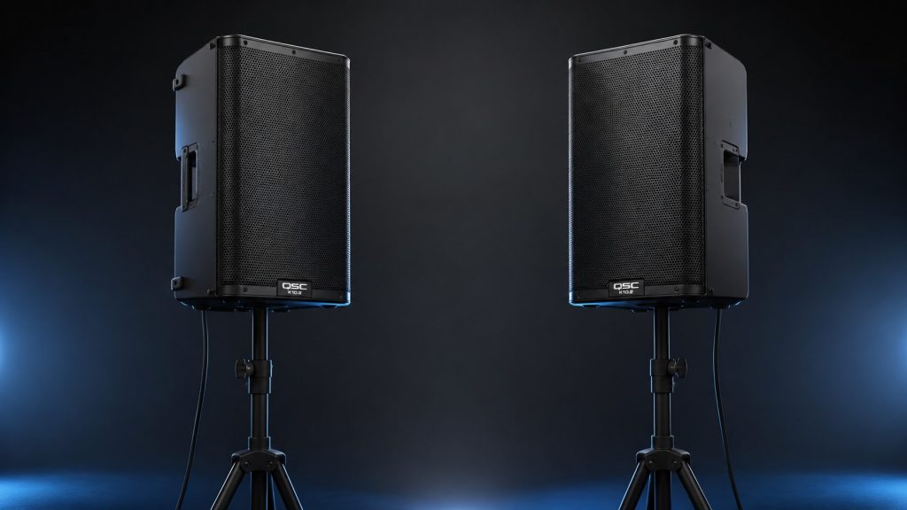 QSC K 12.2 Speakers RS100 Hire 2